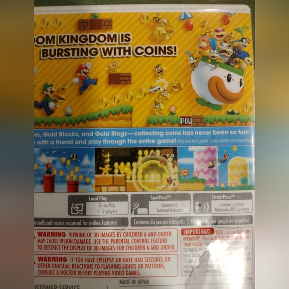 Nintendo New Super Mario Bros 2 game for the 3DS. - Picture 6 of 9